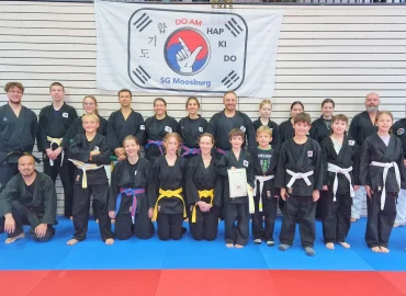 Gürtelprüfung & Weihnachtsfeier Hapkido Moosburg 2025